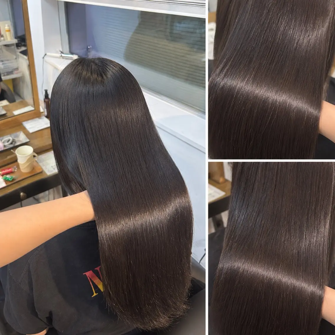 ロング 縮毛矯正 🍒KAHOE🍒 Rooohairのヘアスタイル
