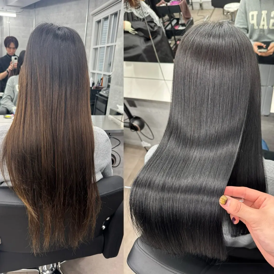 ロング 髪質改善 縮毛矯正 カット 縮毛矯正 トリートメント 🌈代表 🌈macotoのヘアスタイル