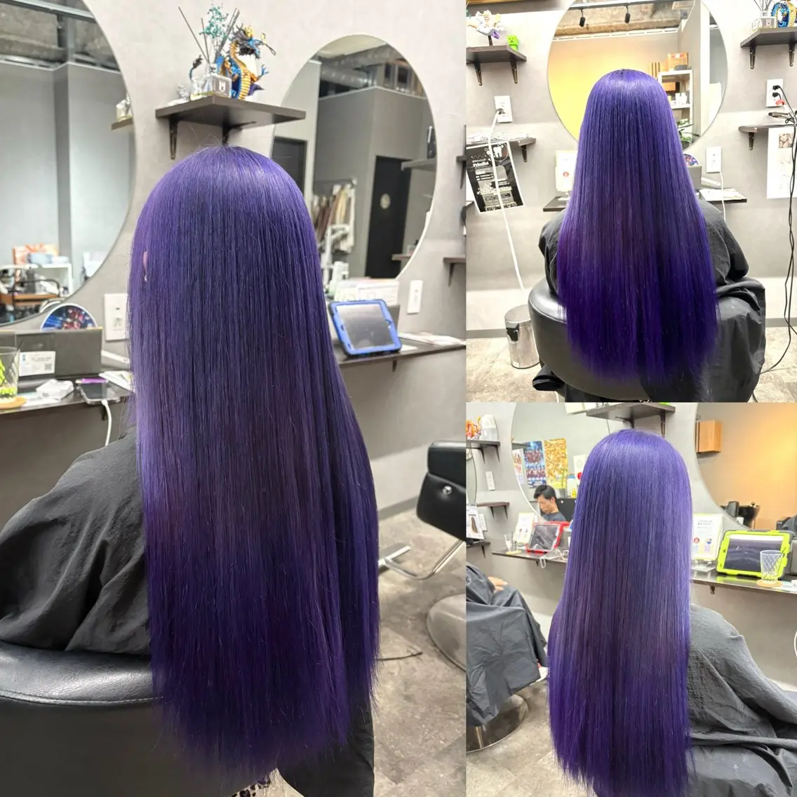 ロング カラー ブリーチ グラデーションカラー ✨最強美容師✨ 💙にっしー西村💙のヘアスタイル