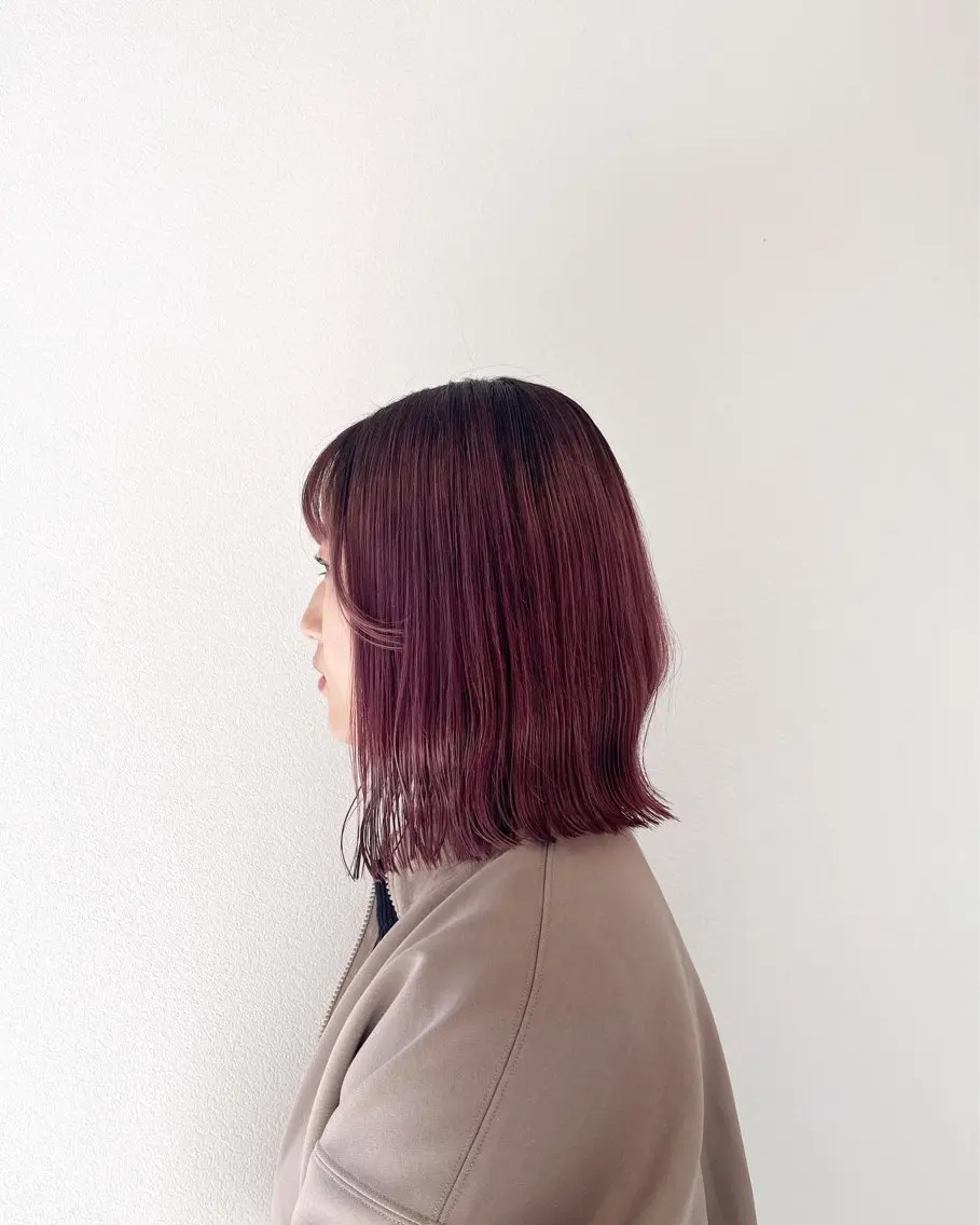 ミディアム カラー アッシュ ベージュカラー ブリーチ ブラウンカラー ケアブリーチ 🌼あんなtrend color🌼のヘアスタイル
