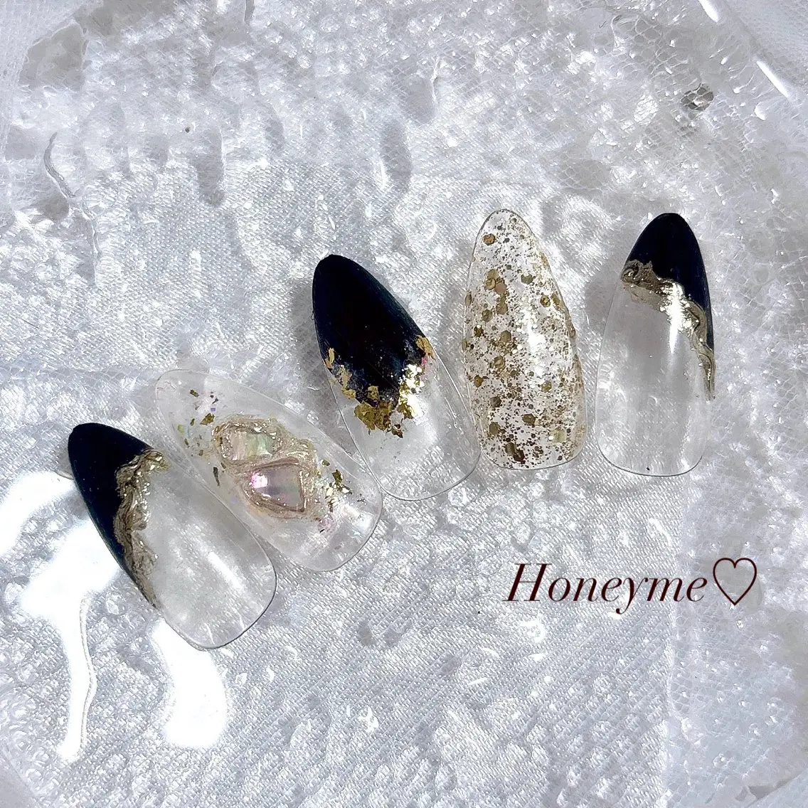 ネイル Honey me ❁⃘*.ﾟのネイルデザイン