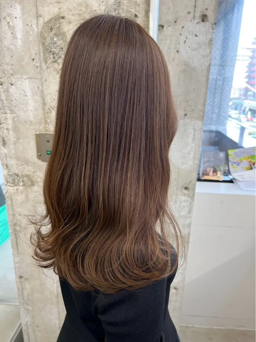 セミロング カット トリートメント 【NEWI】韓国ヘア 🇰🇷Honokaのヘアスタイル
