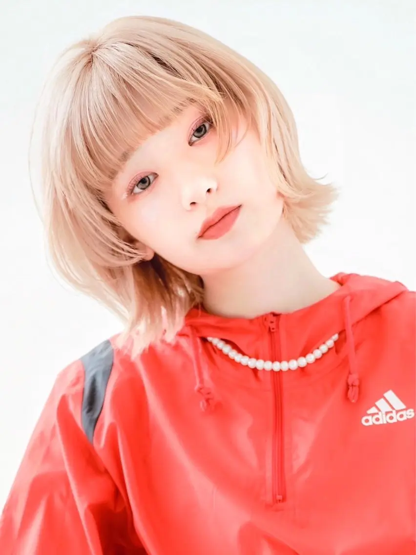 ミディアム カラー カット ヘアカラー トリートメント Say. Reeのヘアスタイル