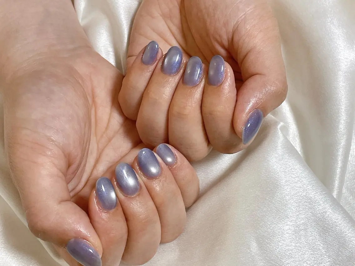 ネイル オーロラネイル フットネイル フレンチネイル ジェルネイル 氷ネイル・うるうるネイル ハンドネイル mogunail &blowのネイルデザイン