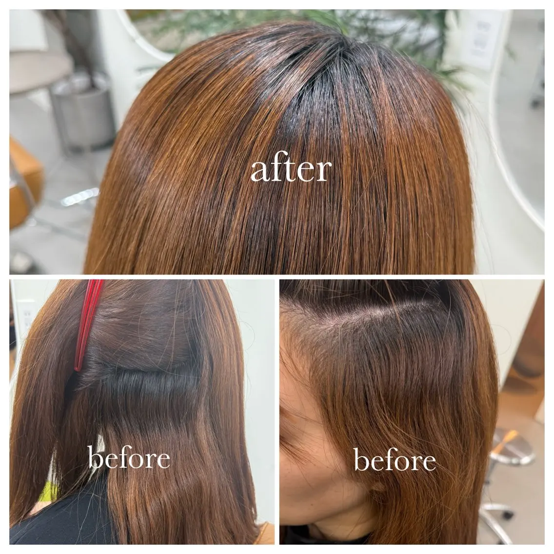 パーマ ストレートパーマ 縮毛矯正 檜 果歩のヘアスタイル