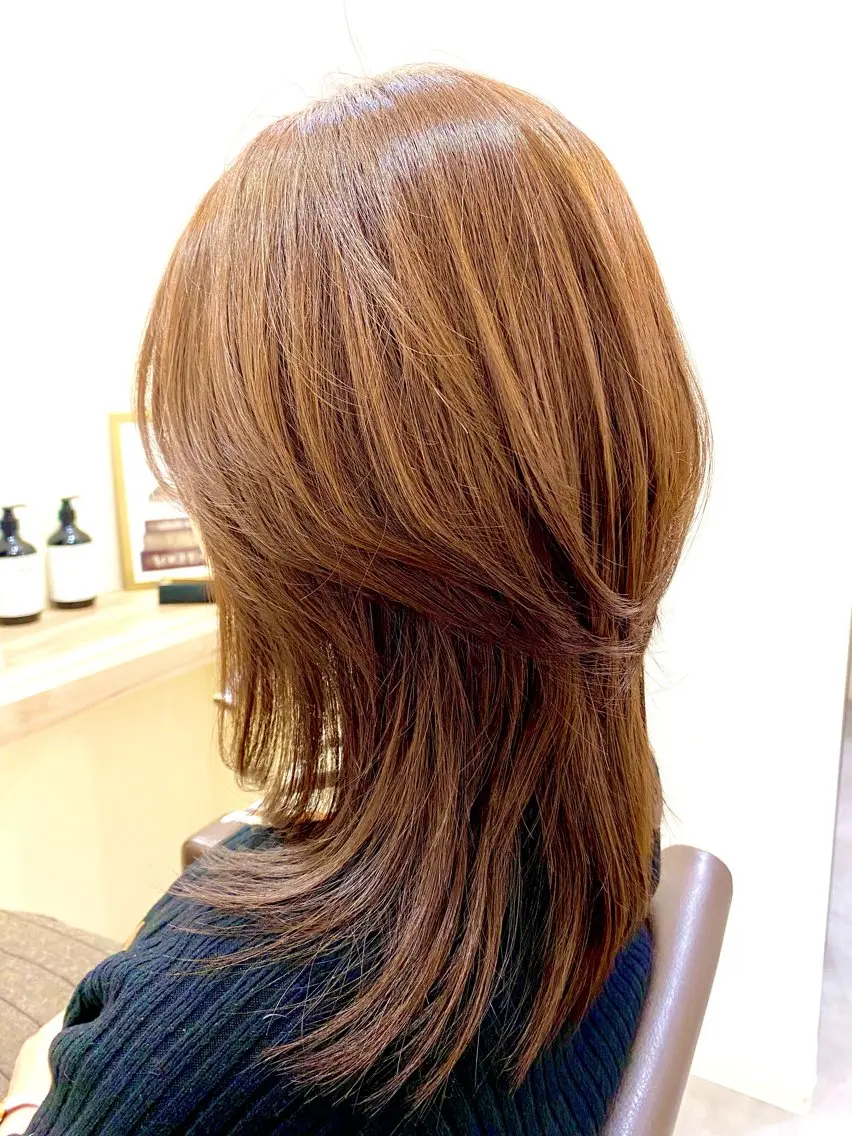 セミロング 🌿attrait ANNEX個室サロンのヘアスタイル