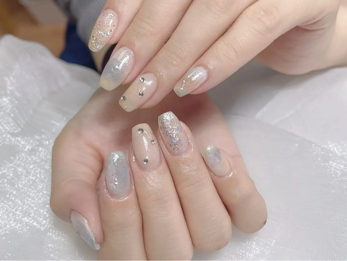 ネイル ハンドネイル 🎀ネイルサロン エクラYUI🎀のネイルデザイン