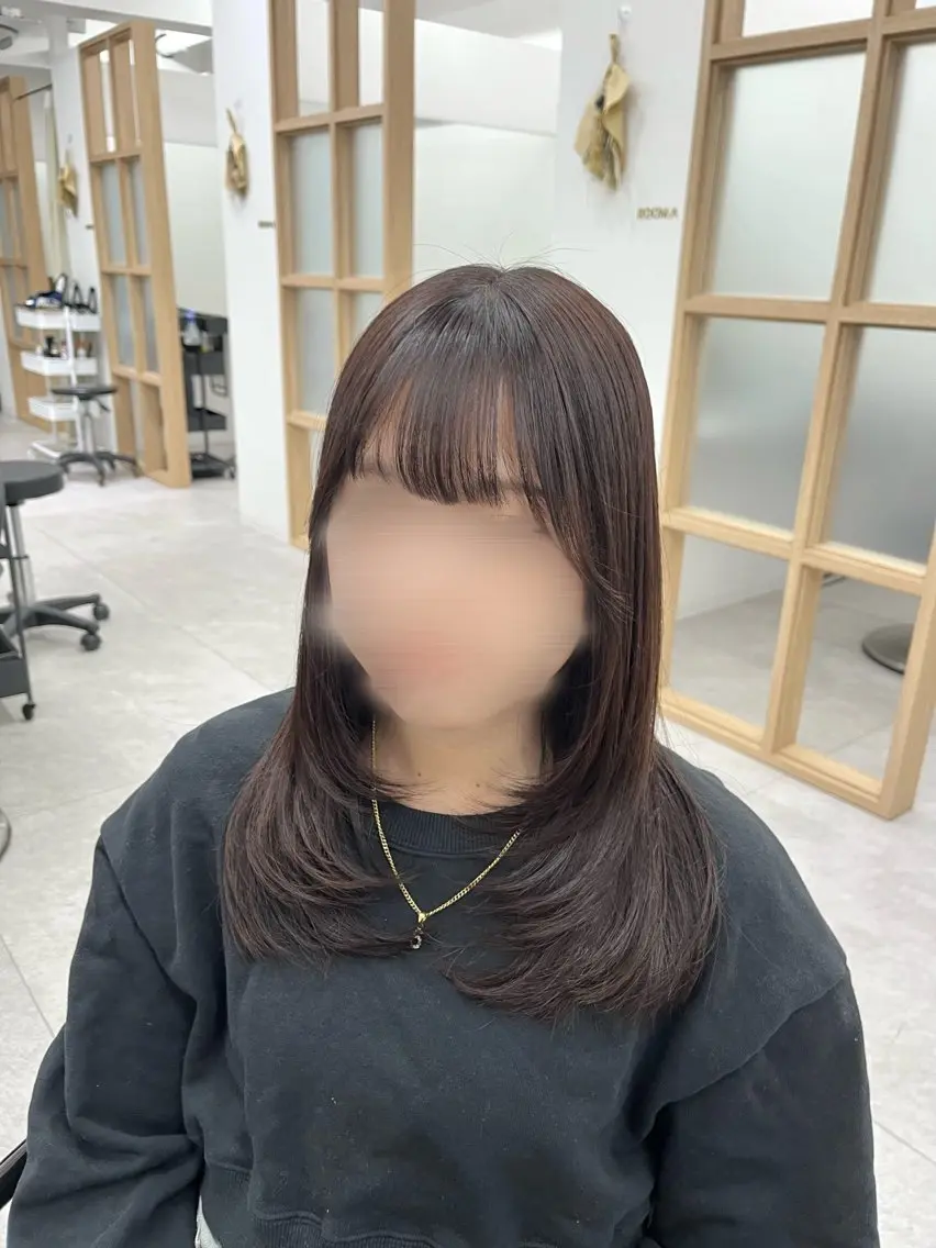 ミディアム 柔らかオリーブ🌿 HIMARI🌻のヘアスタイル