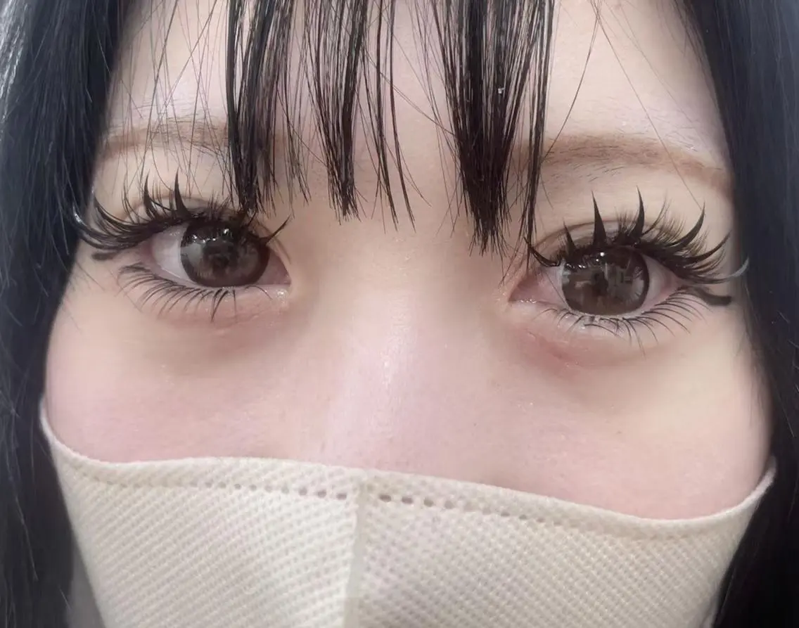 マツエク・マツパ フラットラッシュ パリジェンヌラッシュリフト まつげパーマ 下まつげエクステ 一重×まつ毛パーマ ユキ🍀アイラッシュ 🔮新大久保のマツエク・マツパデザイン