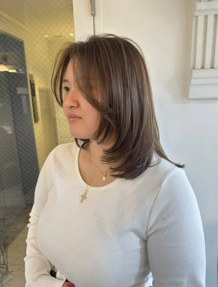 ミディアム 🎀August 川代  真成🍵のヘアスタイル