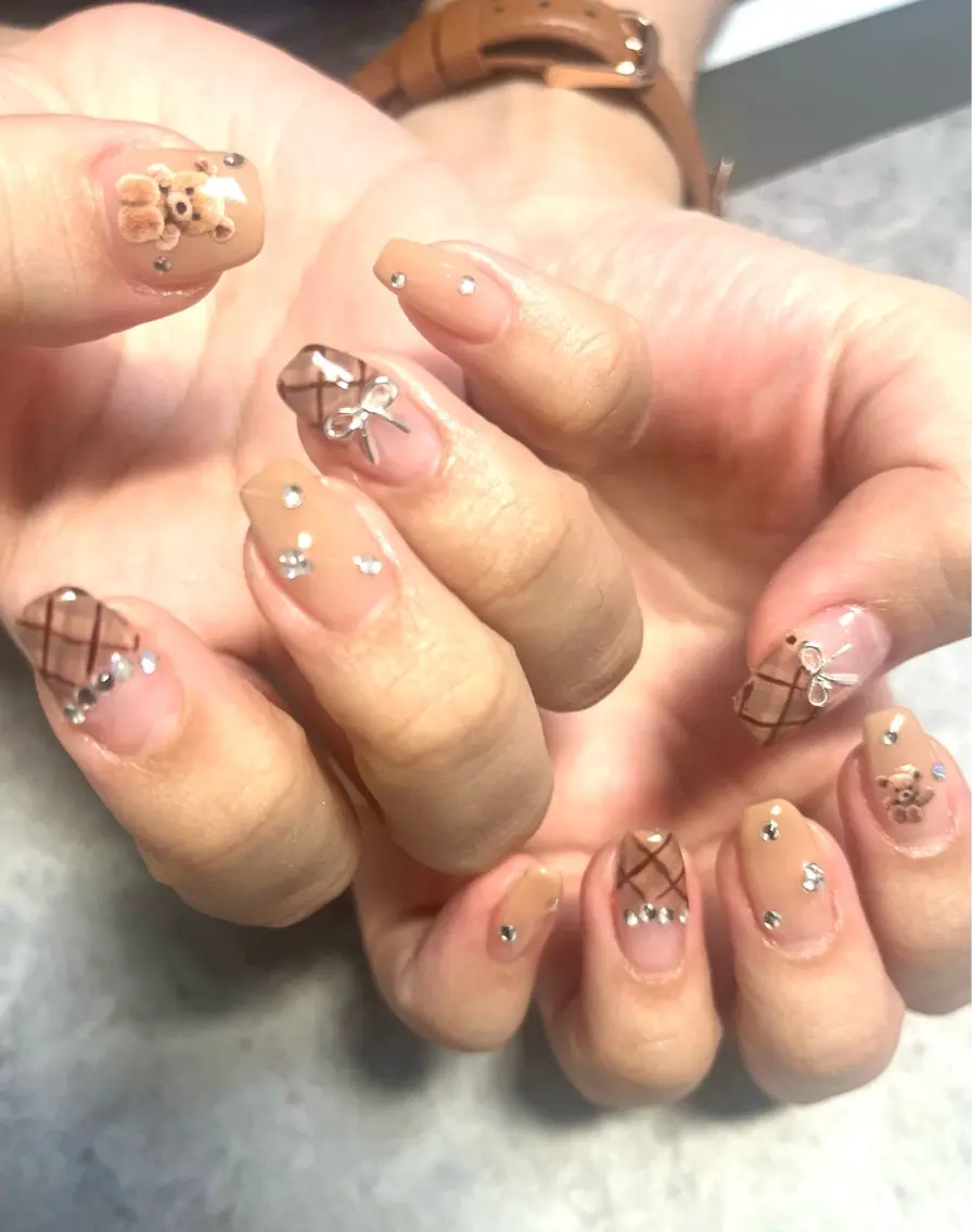 ネイル ハンドネイル ハンドケア ベテランネイル cnc nailのネイルデザイン