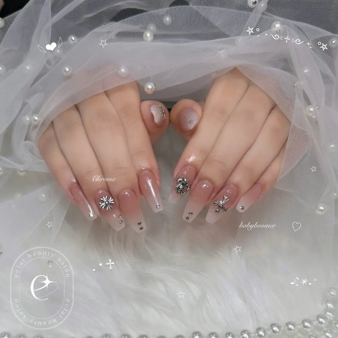 ネイル ハンドネイル eclat Kaedeのネイルデザイン