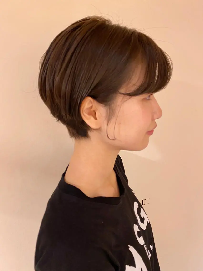 【🌼やわらかい透明感抜群🌼】前髪カット+抜け感カラー+3STEPトリートメントの写真