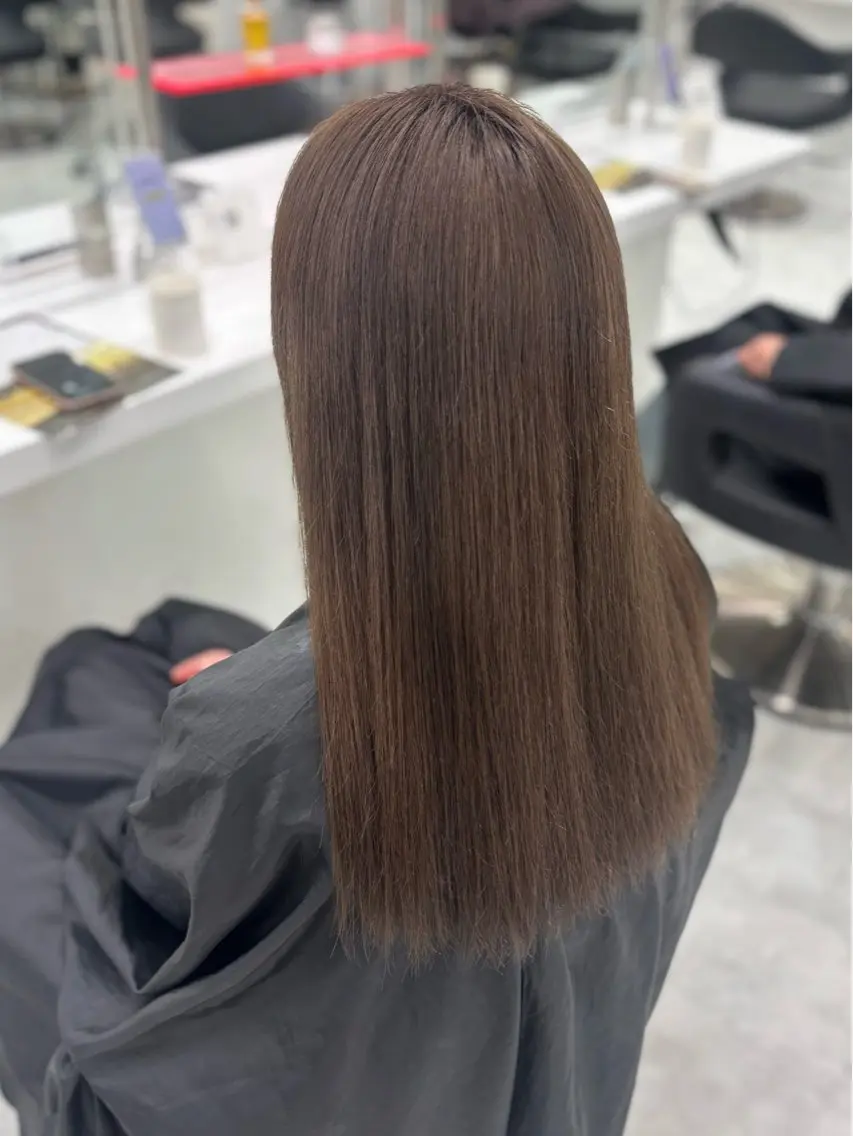 ロング カラー ヘアカラー 韓国トレンドヘア🤍 Chima🤍のヘアスタイル