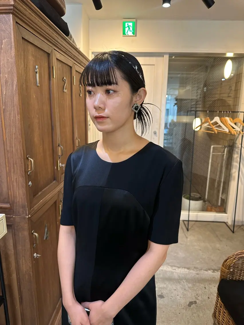 ミディアム ヘアアレンジ ヘアセット カットモデル募集中 ／HARUKA🎀のヘアスタイル