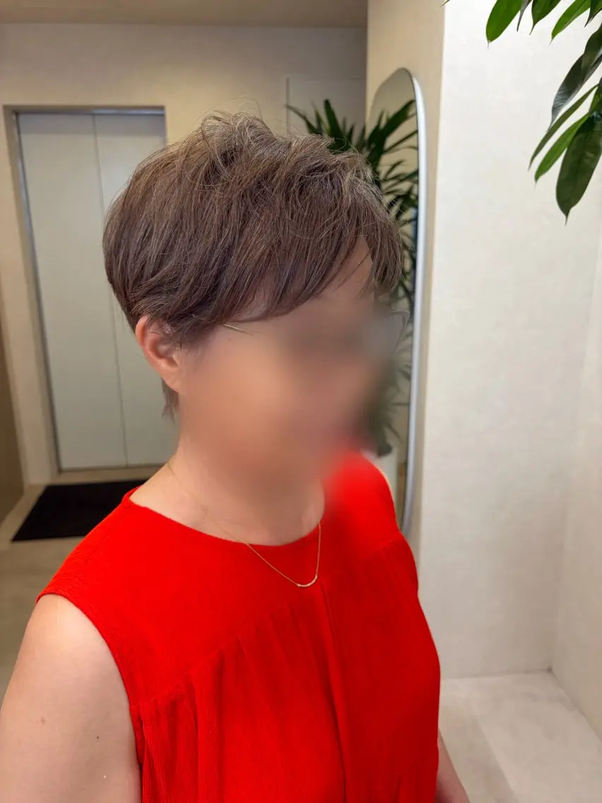 ショート カラー ショートヘア ヘアカラー Ha naのヘアスタイル