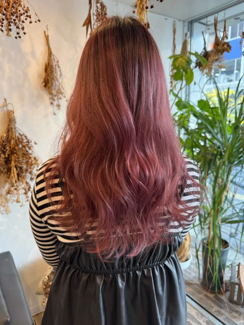 セミロング カラー ブリーチ デザインカラー ヘアカラー m ā l o.🌷 サカモトマイコのヘアスタイル