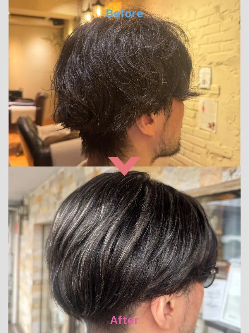 ショート カット ヘアカラー SHO ✂︎のヘアスタイル