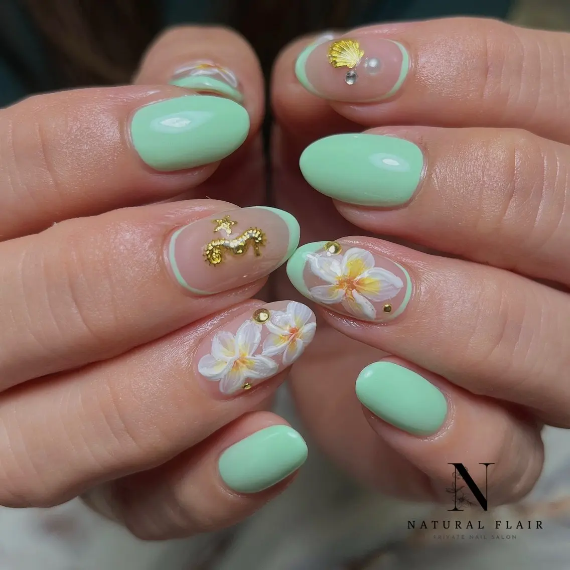 ネイル ハンドネイル natural flairのネイルデザイン