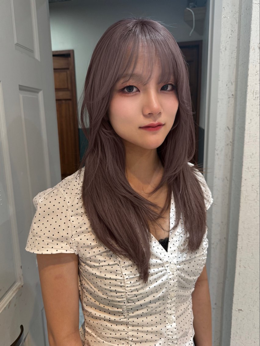 ロング カラー カット ヘアカラー トリートメント mai / linoah˚✧のヘアスタイル