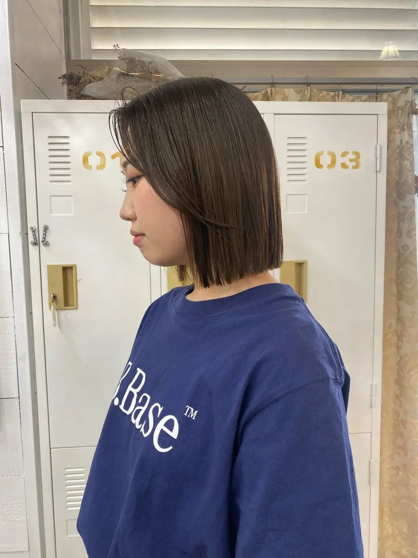 ブリーチなしダブルカラー+トリートメント🌿の写真