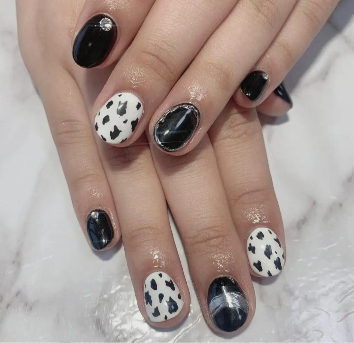ネイル アニマル柄 Ally's Nailのネイルデザイン