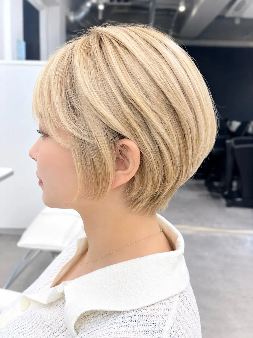 ショート カット 関山浩平ショート /ボブ/ヘアセットのヘアスタイル