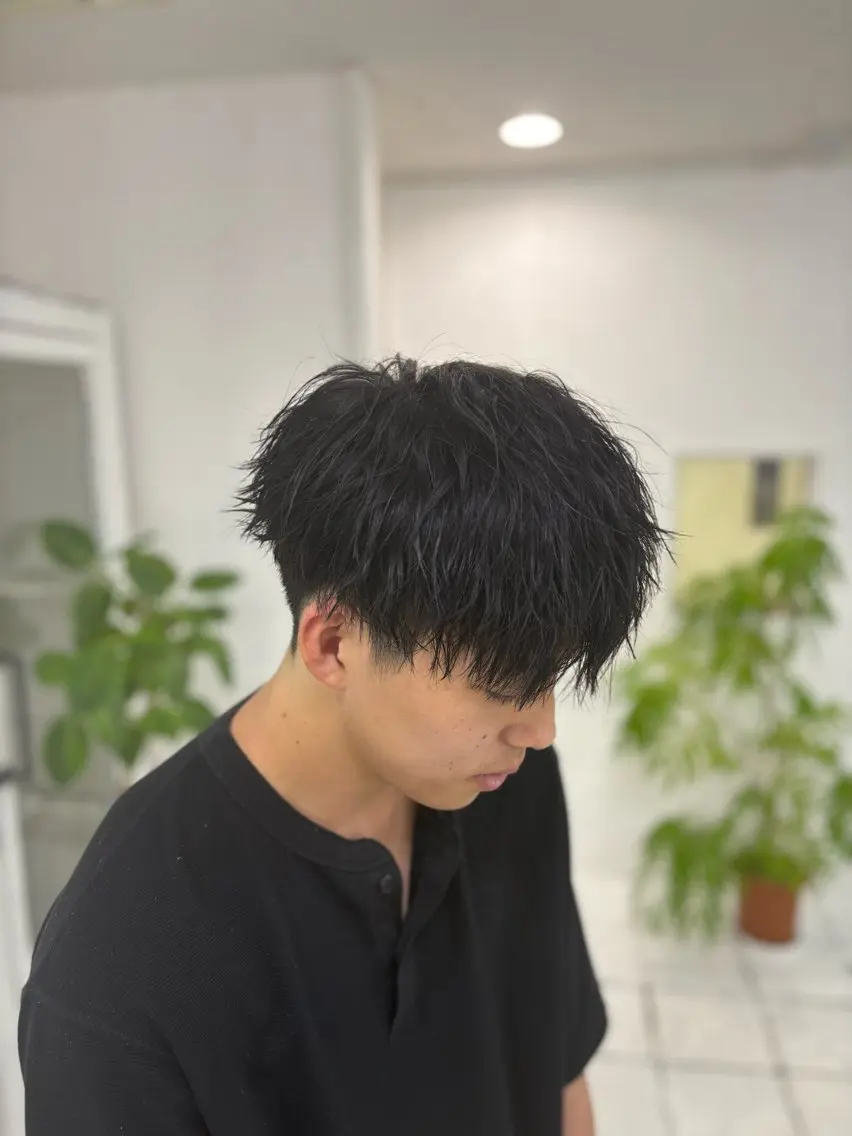 メンズ カット 阿部 渓太のヘアスタイル