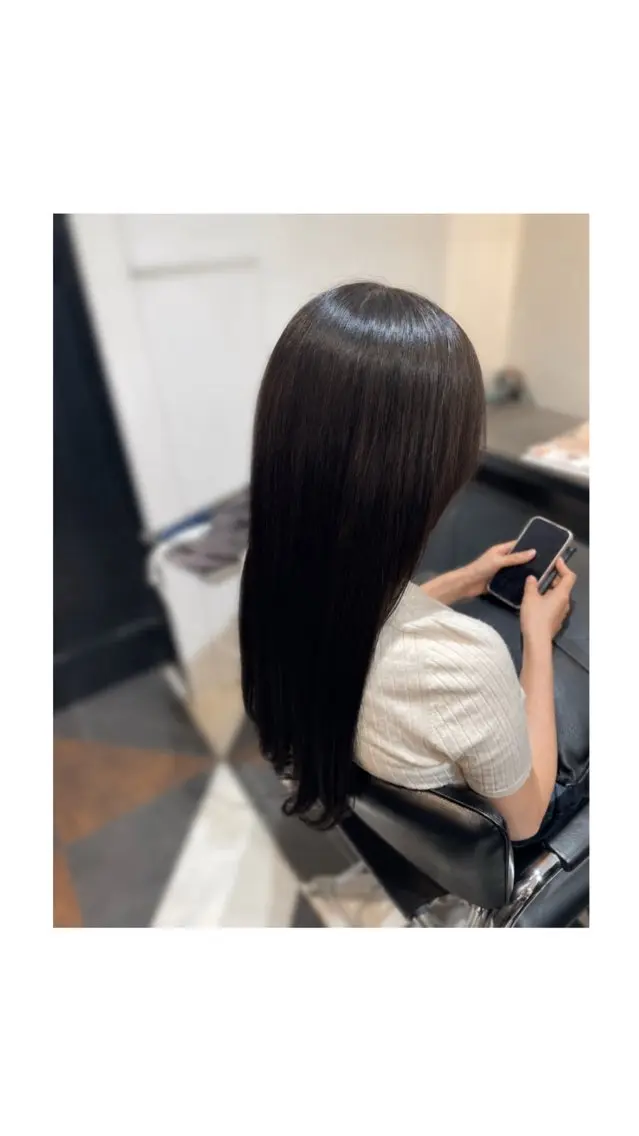 ロング カラー ヘアカラー 𝐘𝐔𝐑𝐈𝐀 |秋葉原店🩶のヘアスタイル
