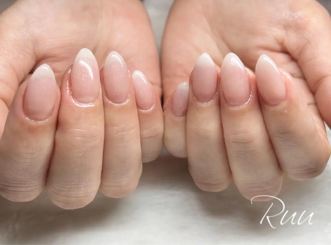 ネイル アートネイル フットネイル フレンチネイル キラキラネイル 韓国ネイル Nail salon Ruuのネイルデザイン