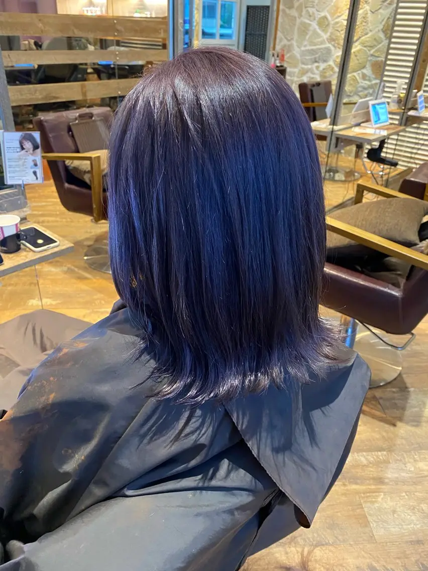 カラー バイオレットカラー 美容室難民様向け 美容師/はるかのヘアスタイル