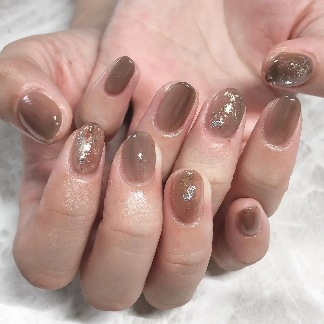 ネイル アートネイル ワンカラーネイル salon de fika【中崎町】のネイルデザイン