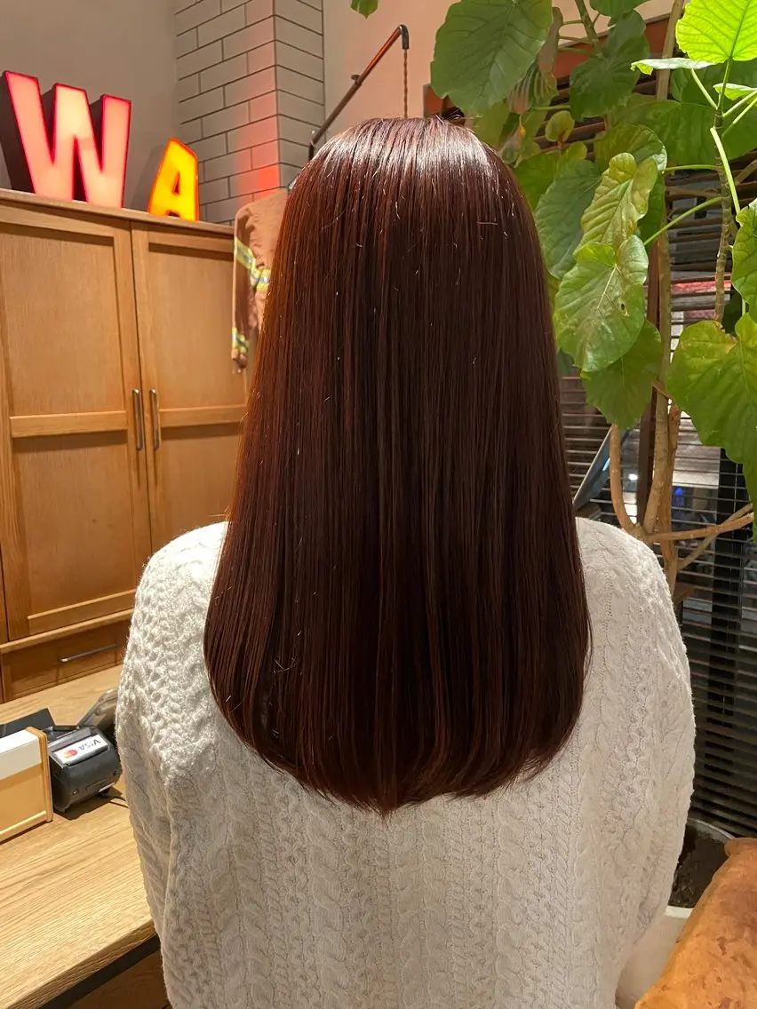 カット＋ワンカラー＋4ステップトリートメントの写真