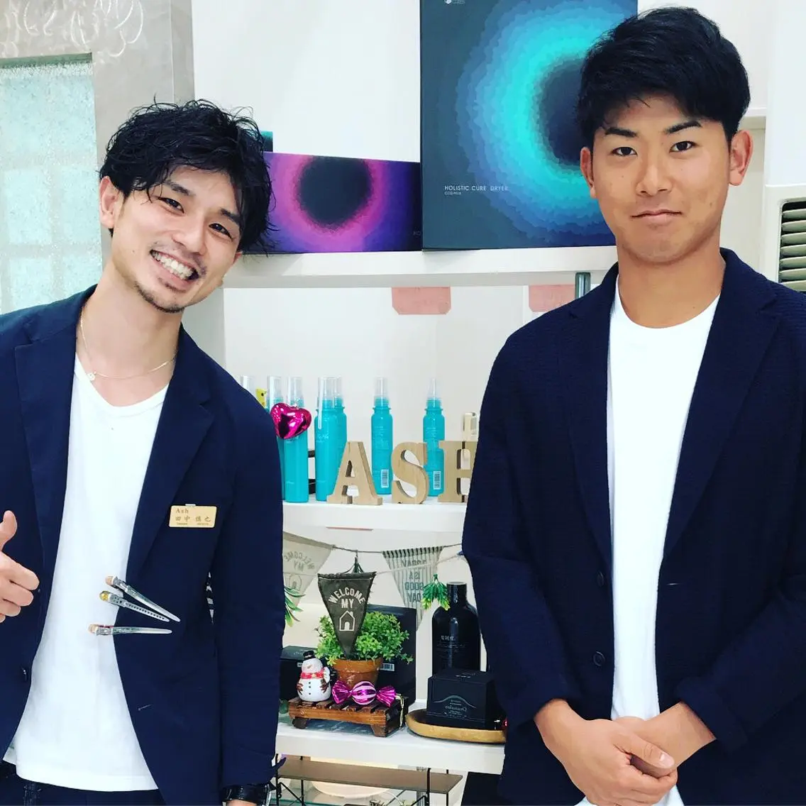 ショート メンズ カット 田中 慎也のヘアスタイル