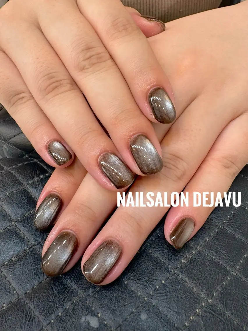 ネイル マグネットネイル ハンドネイル Nailsalon Dejavuのネイルデザイン