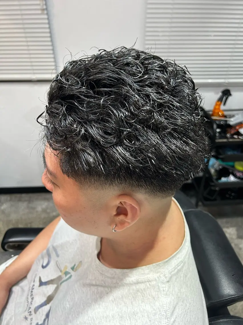 メンズ メンズパーマ カット メンズカット/ メンズパーマ/佐藤のヘアスタイル