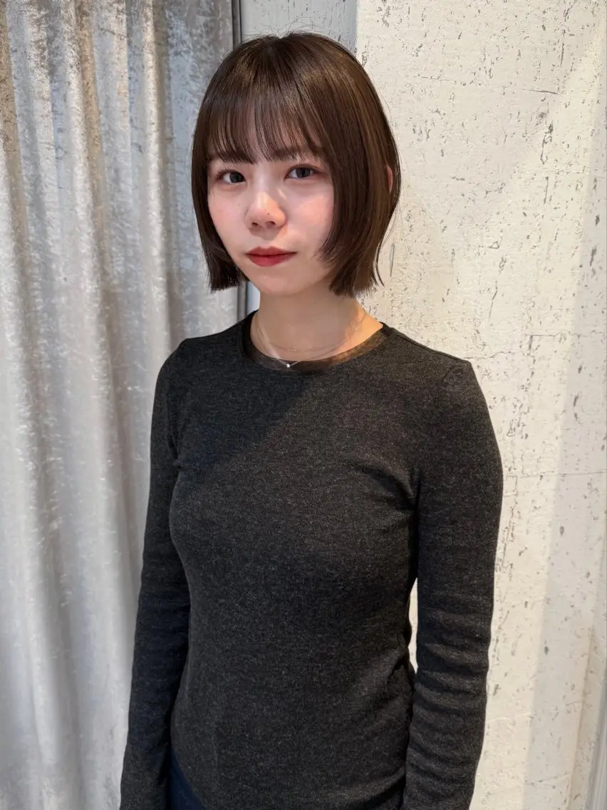 ショート カラー 似合わせカット カット ヘアカラー トリートメント mai / linoah˚✧のヘアスタイル
