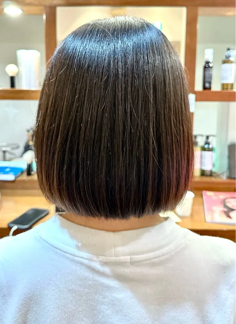ミディアム ボブ 武藤 虎太朗のヘアスタイル