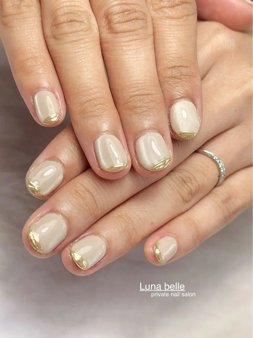 ネイル アートネイル ミラーネイル ハンドネイル LUNA BELLEのネイルデザイン