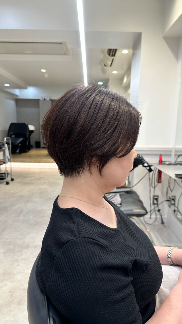 ショート ショートヘア あいこ/ショートカッ ト無料/銀座🌷のヘアスタイル