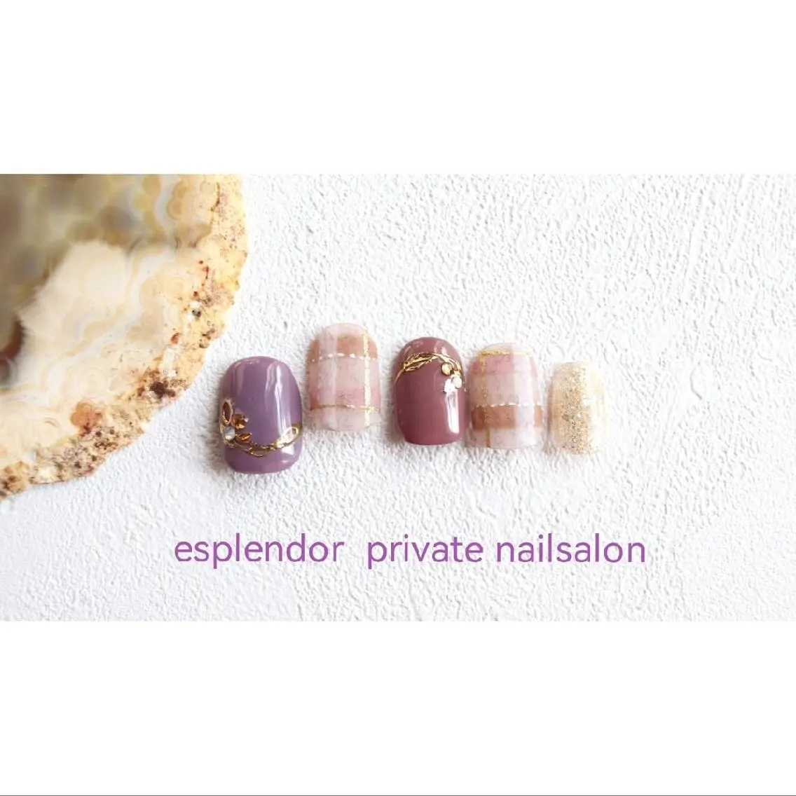 ネイル esplendor  小野寺のネイルデザイン