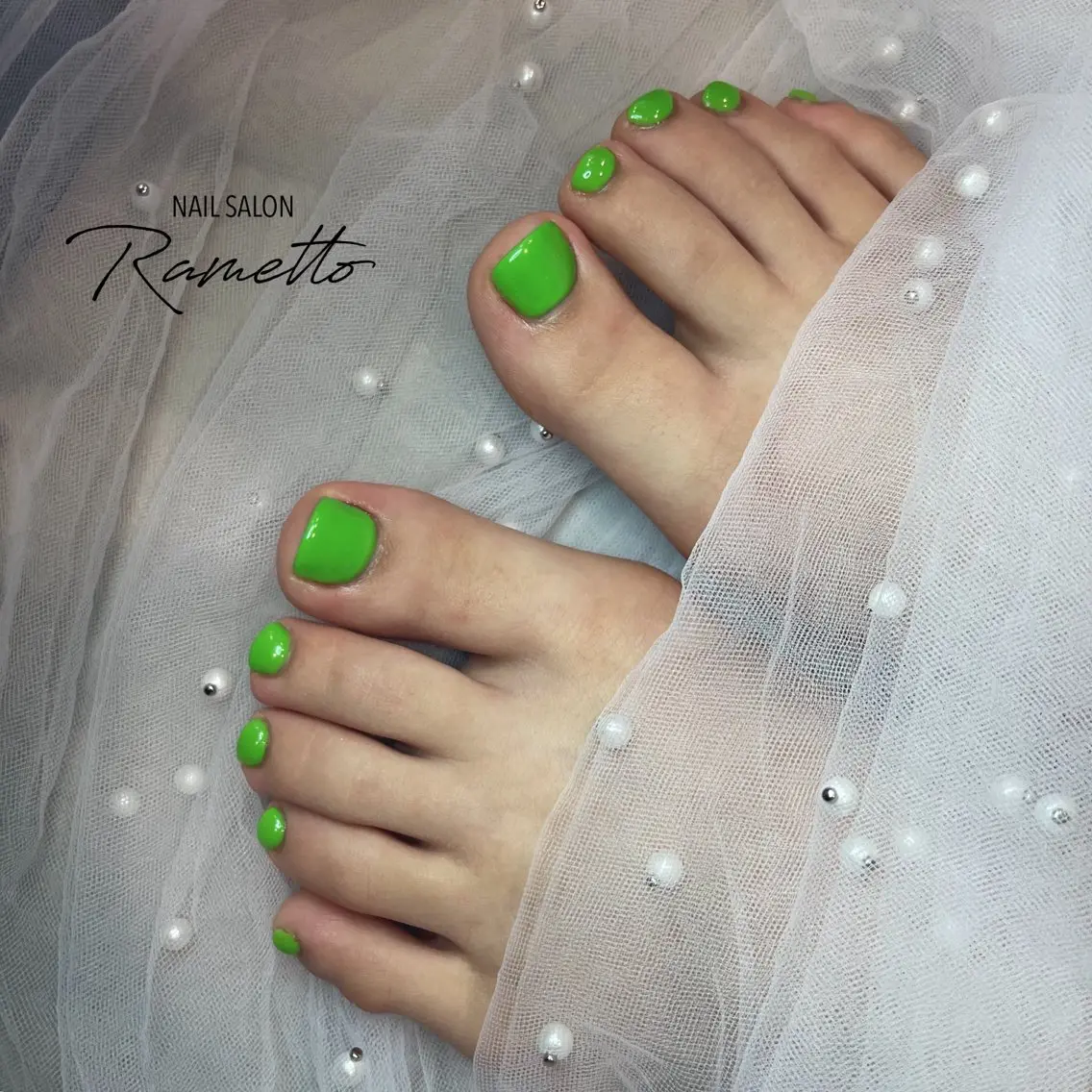 ネイル フットネイル NAILSALON Ramettoのネイルデザイン