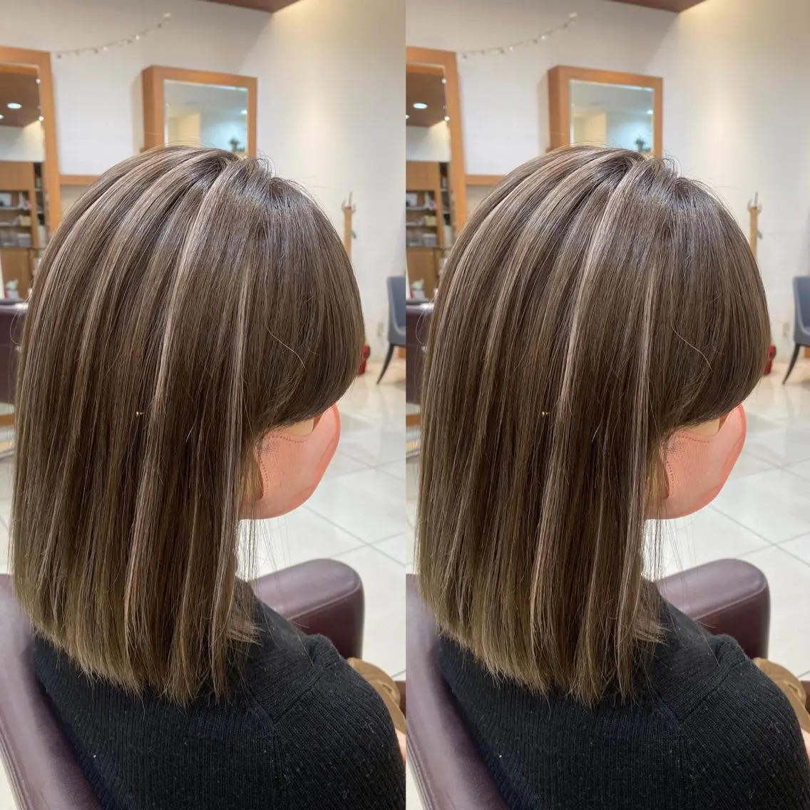 ミディアム カラー ヘアカラー トリートメント 【カラー指名No 1✨】HIBIKIのヘアスタイル