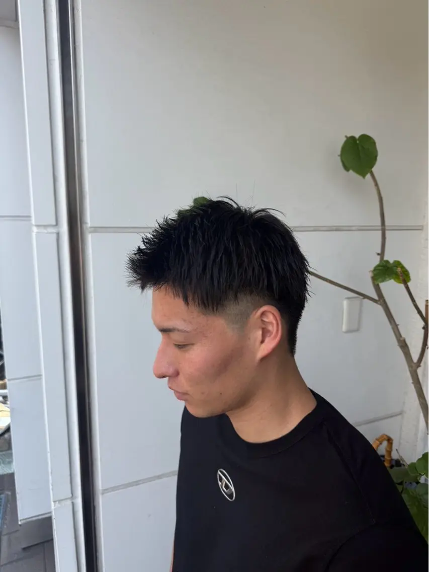 メンズ こすげ あさみのヘアスタイル