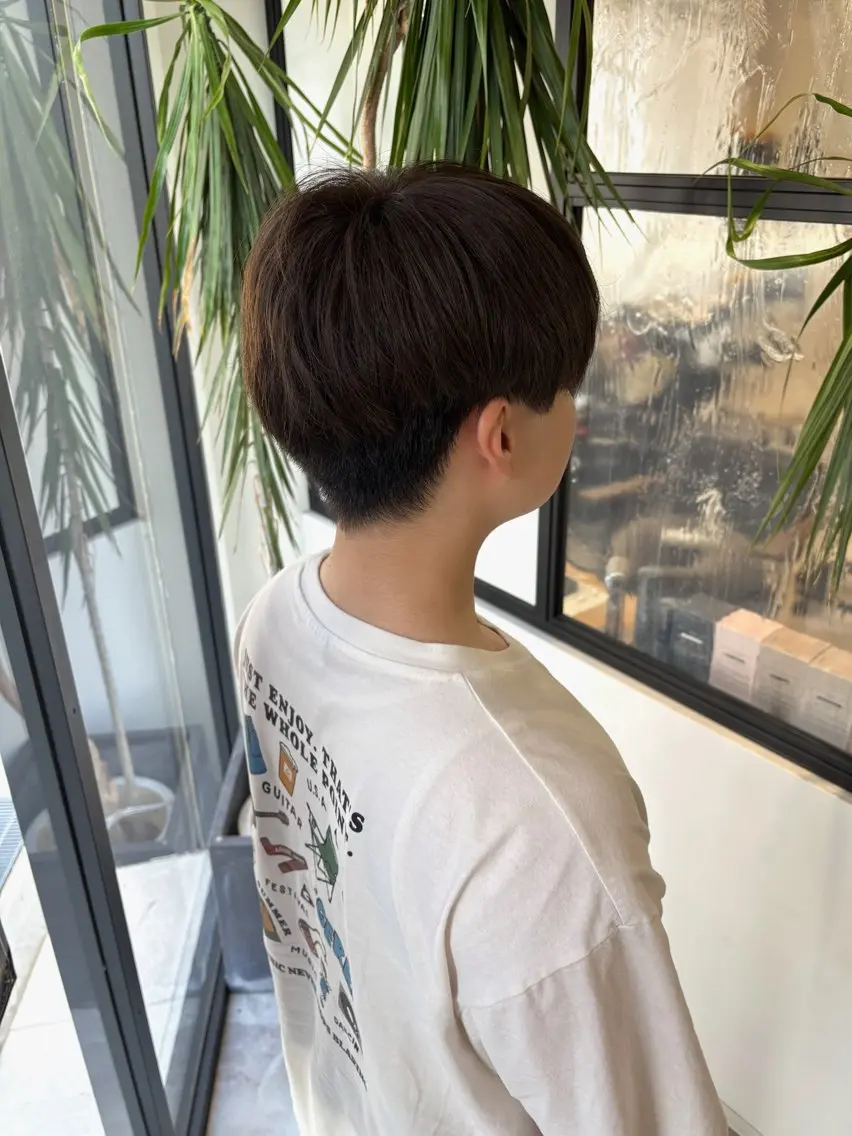 カラー ブラウンカラー ヘアカラー recipe la couleurちずのヘアスタイル