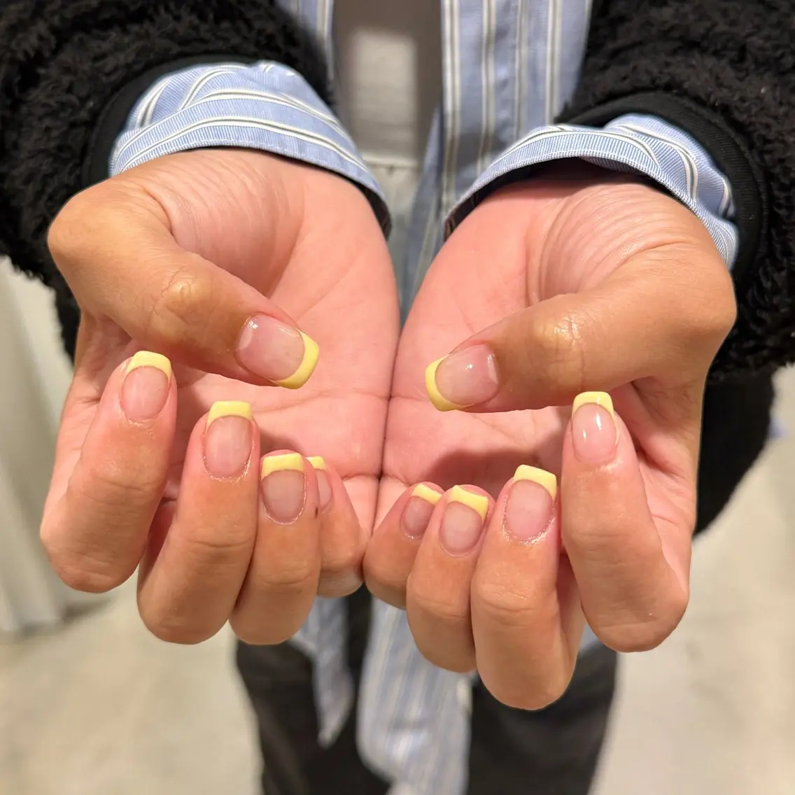 ネイル フレンチネイル ハンドネイル saki.K DEE yabaのネイルデザイン