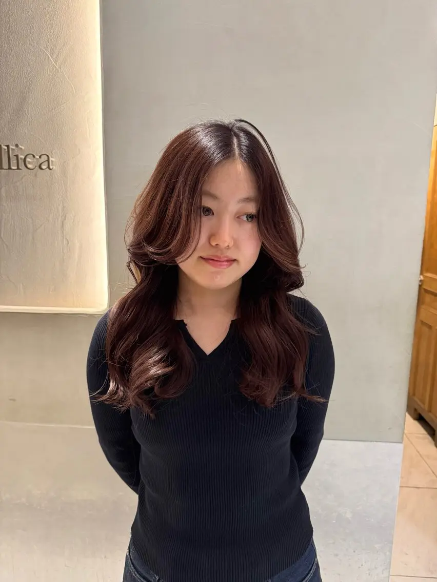 ロング カラー ヘアアレンジ カット トリートメント ヘッドスパ 艶髪/ボブモデル 募集🫧terukaのヘアスタイル