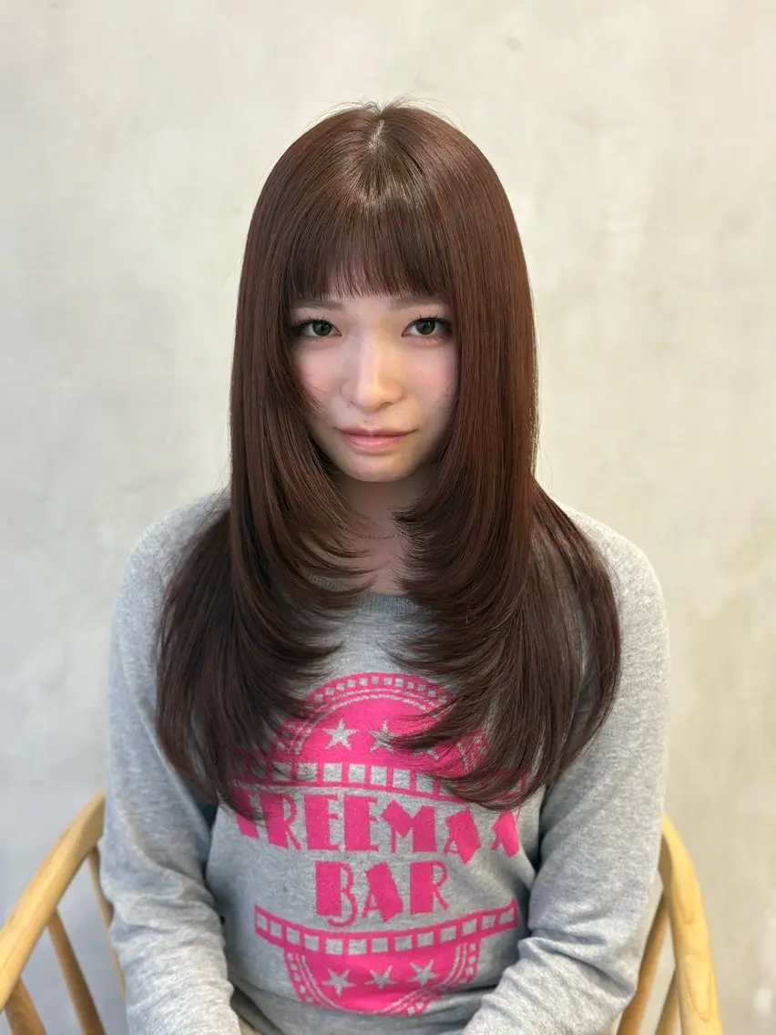 カット＋カラー＋トリートメント🧴🩰🫧の写真