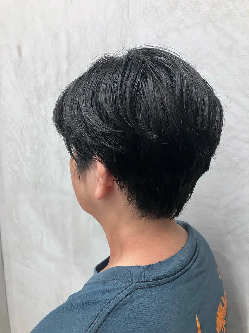ショート 💈直毛×ツイスパの プロ🥷清水真之介のヘアスタイル