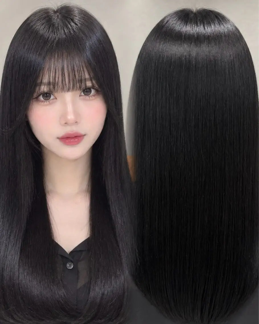 ロング カラー ヘアカラー トリートメント 透明感カラー💎 アレンジ🩰Rimiのヘアスタイル